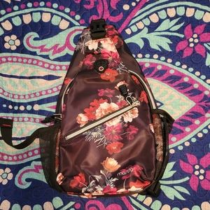 Floral sling back pack